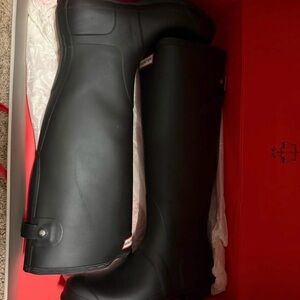 Hunter Women’s Black Waterproof Boots